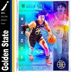 Golden State Warriors (Jordan Poole) - BKBL [10_JP3] - Rookie Card (RC)